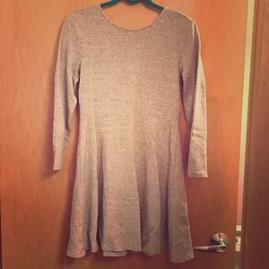 Loft Lou and grey sweater dress